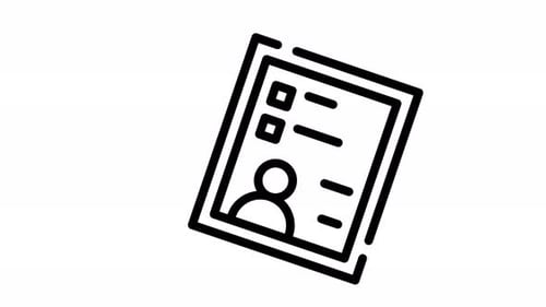 Animation Note Contact Icon Pack