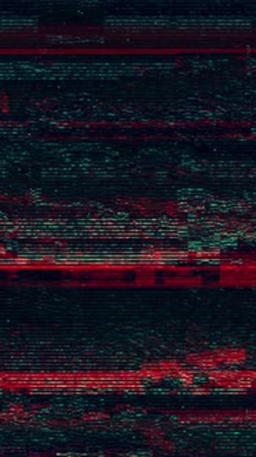 Glitch Digital Effect Abstract Screen Distortion Overlay