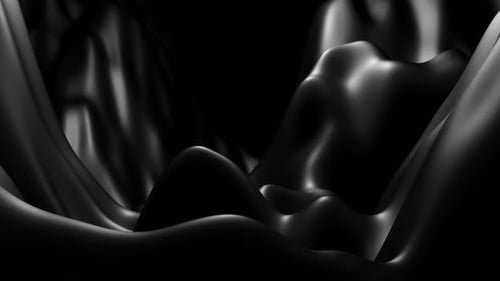 Dynamic Dark Abstract Wavy Background Animation