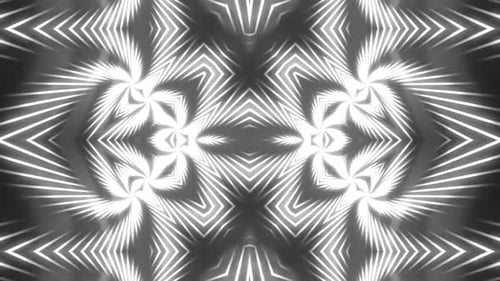 Dynamic abstract light patterns pulsating with energy