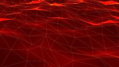 Fond de polygones rouges