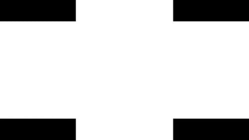 Kaleidoscope Collection: Luma matte transition of rectangular elements merging in center from corner