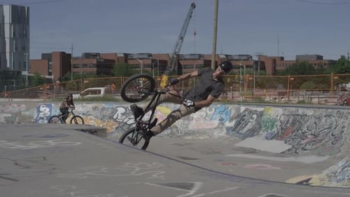 Trucs de BMX pour sports extrêmes à double queue