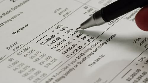 Formulaire W9 vierge et formulaire W8BEN ou 8W Déclaration de revenus des particuliers américains et impôt de l'Internal Revenue Service