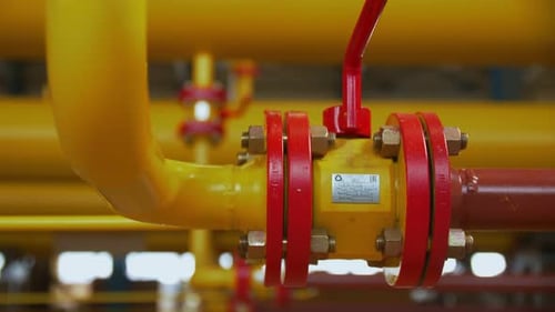 Level on Pipeline to Control Flow at Gas Compression Station
