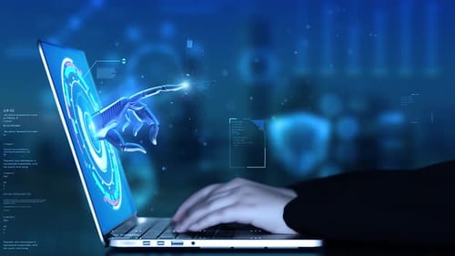 4K Smart Office Ai Artificial Intelligence Collaboration