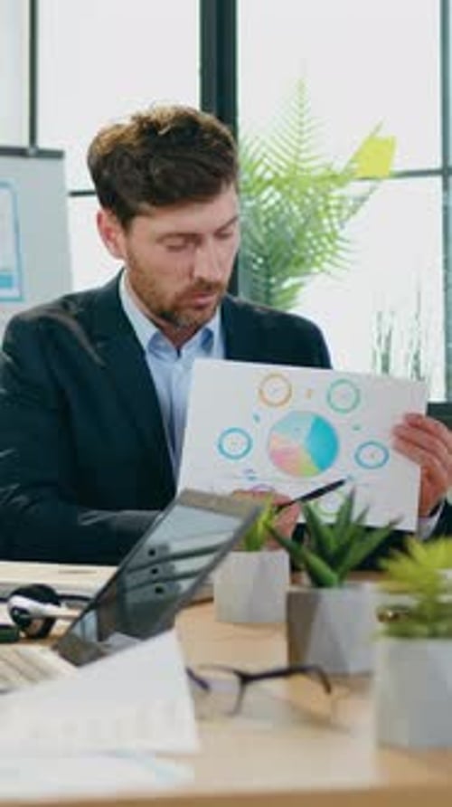 Close Up of Likable Highskilled Purposeful Different Ages Male and Female Colleagues Which