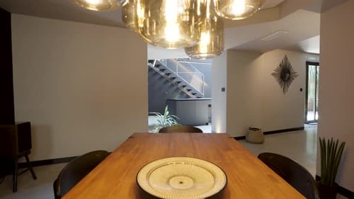 Modern Dining Table in a Minimalist Home