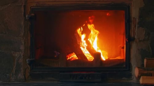 Fireplace 4k