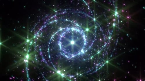 Abstract Galactic Vortex Background Loop