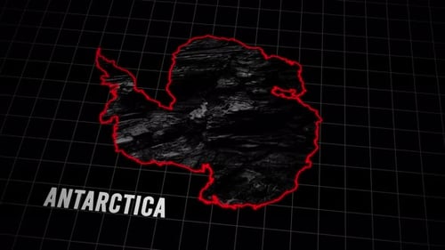 Antarctica Map Animation In Cinematic 3D Style