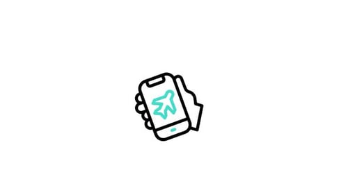 Airplane Mode Animated Icon