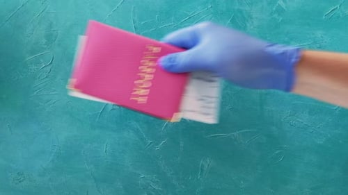 Passport Control Hand Hygiene Glove Passport