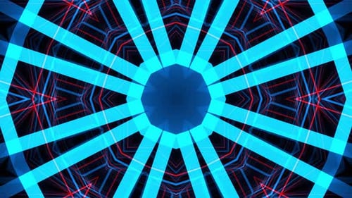 Bunter digitaler Loop-Hintergrund