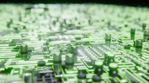 Advanced Microchip Connecting with a Motherboard