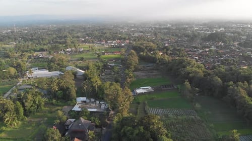DRONE SHOT GUNUNG MERAPI YOGYAKARTA