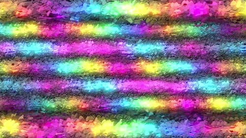 Dynamic Abstract Shard Rainbow Color Waves Background