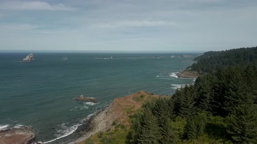 Samuel H. Boardman State Park at the Southern Oregon Coast.