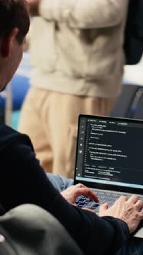 Vertical Video Independent Developer Coding Program and Reviewing Binary Data