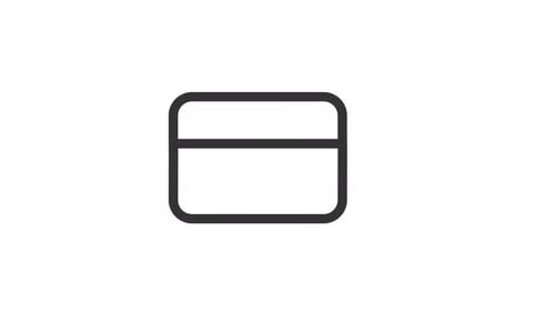 Animated Decline Card Line Ui Icon