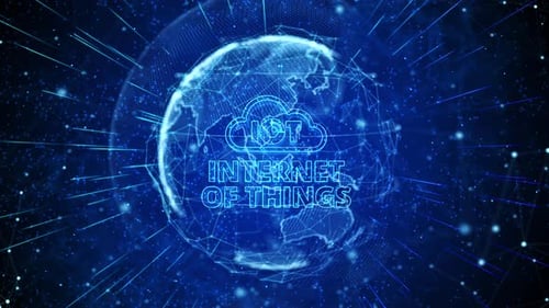 IOT, Internet das Coisas, Tecnologia Global Digital, Conexões de Rede Mundial, Antecedentes