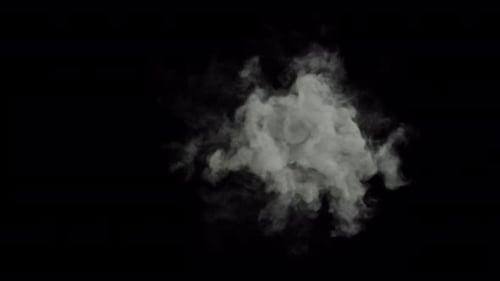 Smoke Explosion Top View