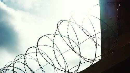 Prison Barbed Wire Fence Found at Jails and Correctional Facilities