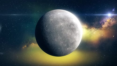 realistic galaxy and space