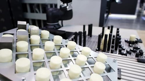 The Automated Manufacturing Process Highlights Robotics and Precision Parts in Production Quality