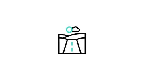Roadway Animated Icon
