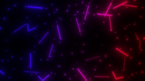 gaming background neon glowing video