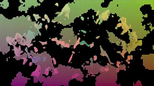 Colorful streaming background