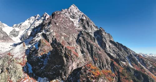 Very High Mountain and Valley