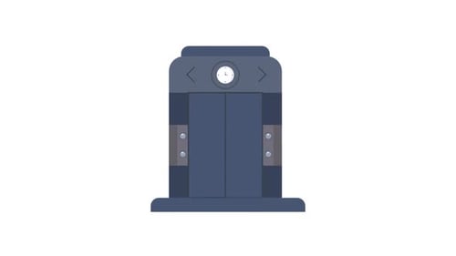 Alpha-Animation des Zeitmaschinenelements