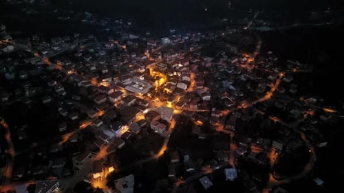 2K City Night Aerial