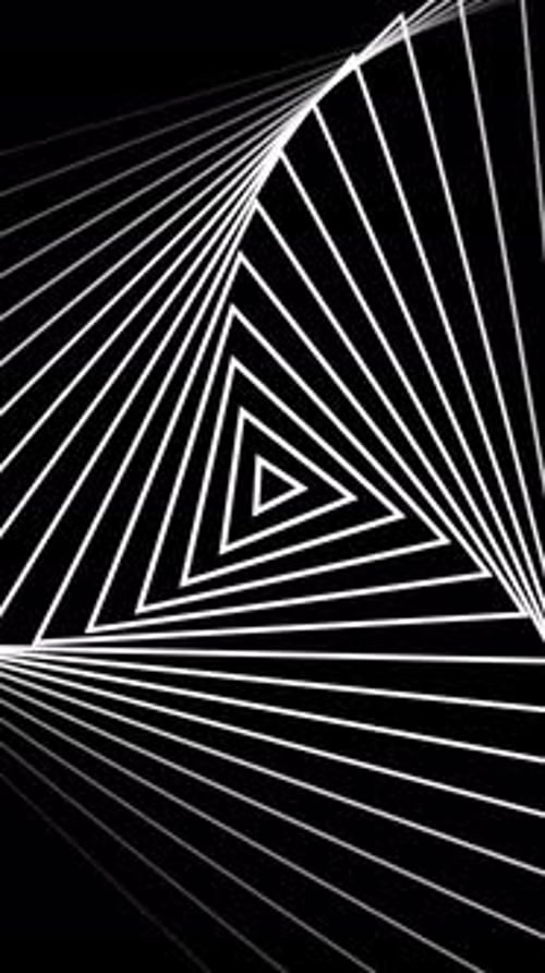 Spiral loop rotating strangle animation background vertical video