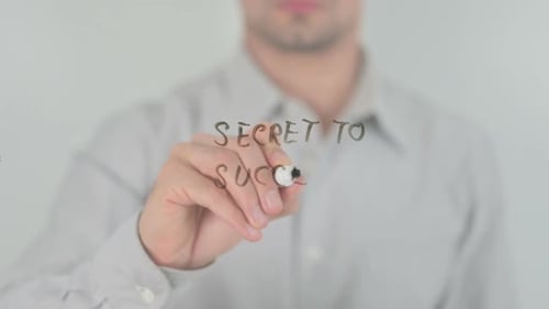 Erfolgsgeheimnis: Schreiben auf transparentem Bildschirm