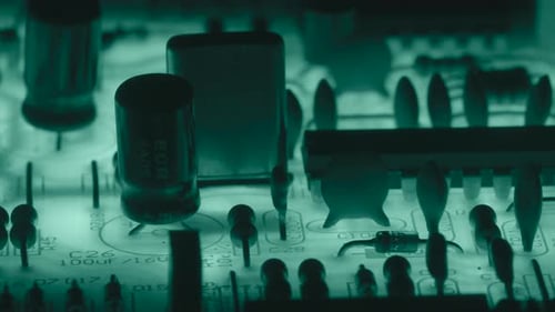 Electronic PCB Printed Circuit Board Digital Abstract Background Electrical Scheme Technology