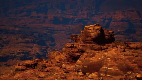A Breathtaking Sculpture Carved By Time in the Heart of Red Stone Canyon