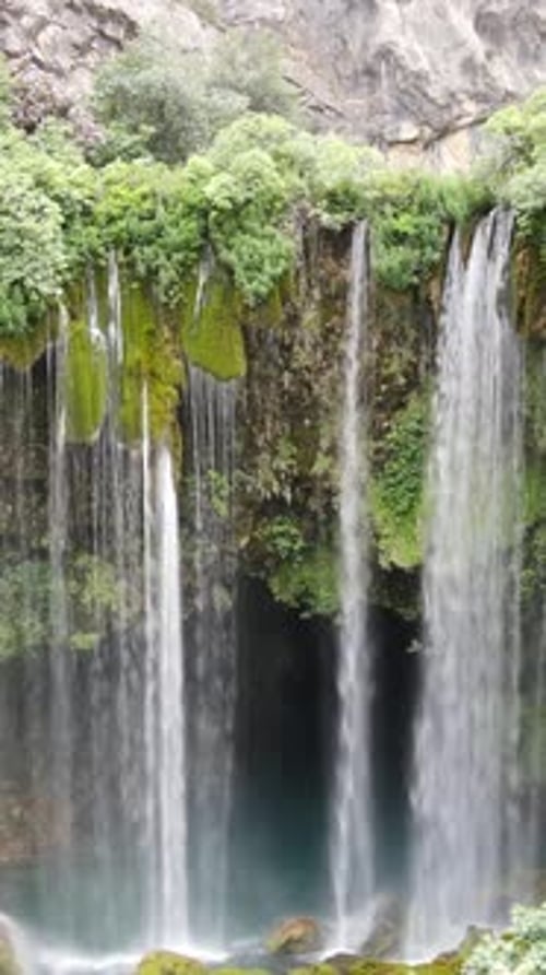 Landscape Waterfall Flowing