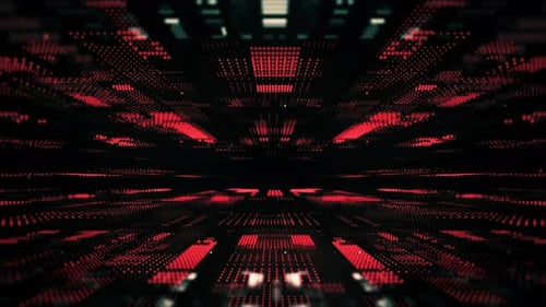 Sci-Fi abstrakte Hintergrundanimation