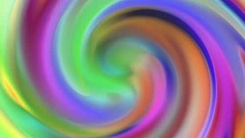 Gradient twisted liquid background. Colorful gradient animation