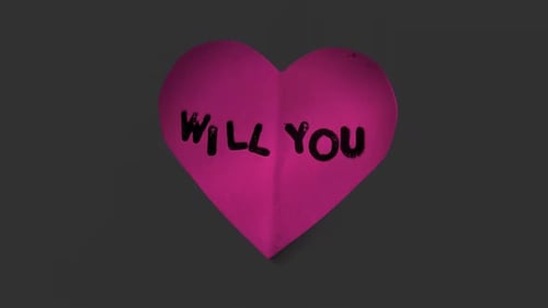 Decorative Heart Unfold Animation