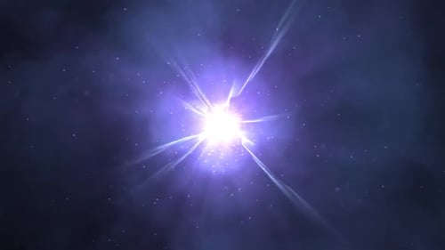 Bright Space Nebula Energy Light Reveal Opener