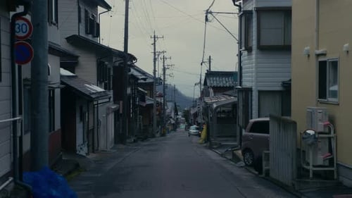 Nagano Mountain Onsen Village in Winter Japan