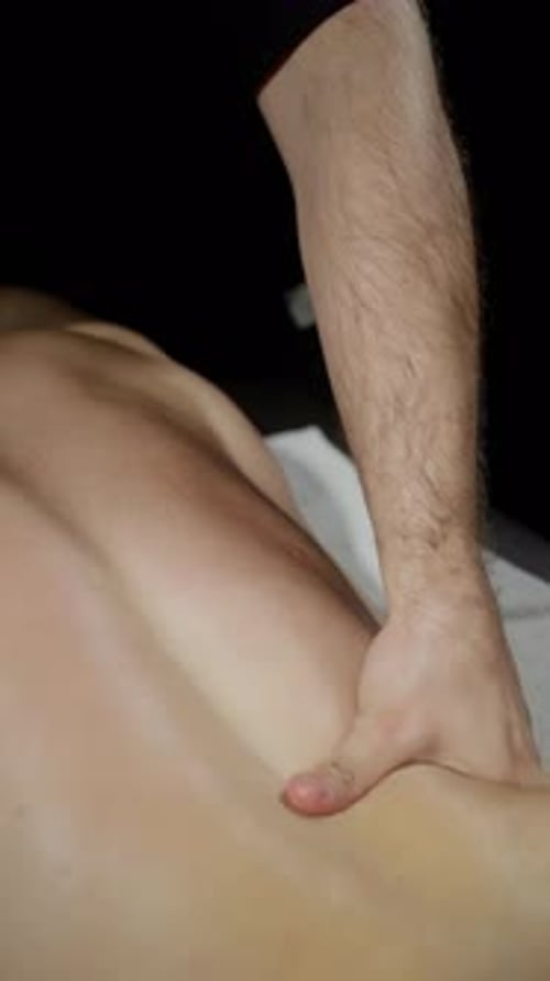 Relaxing Back Massage Therapy Treatment