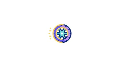 Animiertes Reifensymbol