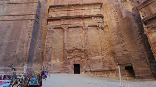 ruins of the city of petra