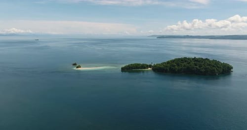 Tropische Landschaft mit Inseln Philippinen