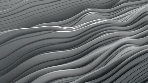 Waving White Lines Loop